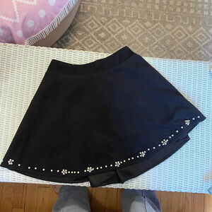 🖤✨ BLACK EMBELLISHED MINI SKIRT - Y2K GLAM (SMALL) ✨🖤